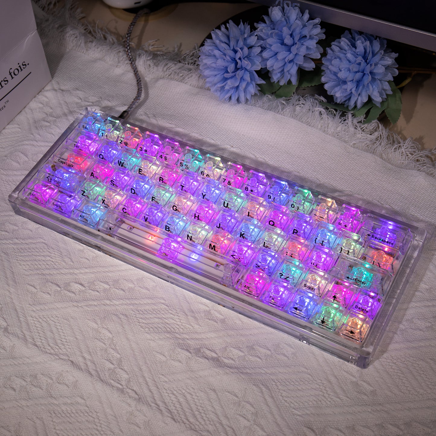 TINT60 Crystal mechanical keyboard